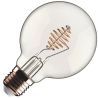 Bailey Metallinen spiraali | LED Globelamp | Suuri lamppu E27 Himmennettävä | 5,5W (korvaa 55W) Bailey Metallinen spiraali | LED Globelamp | Suuri lamppu E27 Himmennettävä | 5,5W (korvaa 55W)