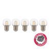 Bailey | 5x LED-pallolamppu | Suuri kanta E27 | 2W