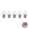 Bailey | 5x LED-pallolamppu | Suuri kanta E27 | 1W