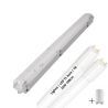 Lighto | LED TL + valaisin | T8 | 2x22W | 150cm | IP65 | Vesitiivis | korvaa 2x58W loisteputken.