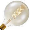 Lighto | LED-hehkulamppu | Suuri asennus E27 | Globelamp | Kulta | 125mm | 5W Lighto | LED-hehkulamppu | Suuri asennus E27 | Globelamp | Kulta | 125mm | 5W