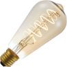 Lighto | LED-hehkulanka | Suuri kanta E27 | Edison-lamppu | Kulta | 64mm | 4W Lighto | LED-hehkulanka | Suuri kanta E27 | Edison-lamppu | Kulta | 64mm | 4W