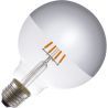 Lighto | LED-hehkulamppu | Suuri kanta E27 | Globelamp | Kirkas | 95mm | 4W