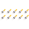 Lighto | LED-lamppu | G4-asennus | Pistokepolttimo | Kirkas | 10mm | 1.5W | 10 kpl | 10 kpl Lighto | LED-lamppu | G4-asennus | Pistokepolttimo | Kirkas | 10mm | 1.5W | 10 kpl | 10 kpl