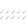 Lighto | LED-hehkulanka | Pieni E14-sokkelo | Kynttilälyhdyn kärki | Kirkas | 35mm | 1W | 10 kpl. Lighto | LED-hehkulanka | Pieni E14-sokkelo | Kynttilälyhdyn kärki | Kirkas | 35mm | 1W | 10 kpl.