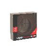 Calex | Tekstiilillä kääritty kaapeli | 2x0.75mm² | 1.5M | Metallinen ruskea | 60W Calex | Tekstiilillä kääritty kaapeli | 2x0.75mm² | 1.5M | Metallinen ruskea | 60W