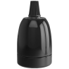 Calex | Lampunpidin | E27-asennus | Keraaminen | Musta | 60W Calex | Lampunpidin | E27-asennus | Keraaminen | Musta | 60W
