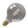 Calex | LED-hehkulanka | Suuri pistorasia E27 | G95 | Titanium | 4W
