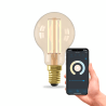 Calex | Smart | E14-asennus | Pallo | P45 | Kulta | 4.9W | Ohjaussovellus | Control appi Calex | Smart | E14-asennus | Pallo | P45 | Kulta | 4.9W | Ohjaussovellus | Control appi