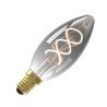 Calex | LED-hehkulamppu | Pieni asennus E14 | B35 kynttilä | Titanium | 4W Calex | LED-hehkulamppu | Pieni asennus E14 | B35 kynttilä | Titanium | 4W