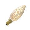 Calex | LED-hehkulamppu | Pieni asennus E14 | B35 | Kynttilä | Kulta | 2,5W