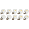 Lighto | LED-lamppu | Suuri pistorasia E27 | Pallolamppu | Kirkas | 45mm | 1W | 10 kappaletta Lighto | LED-lamppu | Suuri pistorasia E27 | Pallolamppu | Kirkas | 45mm | 1W | 10 kappaletta