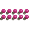 Lighto | LED-lamppu | Suuri kanta E27 | Pallolamppu | Violetti | 45mm | 1W | 10 kpl | 10 kpl Lighto | LED-lamppu | Suuri kanta E27 | Pallolamppu | Violetti | 45mm | 1W | 10 kpl | 10 kpl