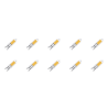 Lighto | LED-lamppu | G9-asennus | Pistokepolttimo | Kirkas | 14mm | 2W | 10 kpl | 10 kpl Lighto | LED-lamppu | G9-asennus | Pistokepolttimo | Kirkas | 14mm | 2W | 10 kpl | 10 kpl