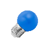 Lighto | LED-lamppu | Suuri kanta E27 | Pallolamppu | Sininen | 45mm | 1W