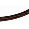 Kangaskaapeli ruskea pyöreä 2x0.75mm 10 metriä Kangaskaapeli ruskea pyöreä 2x0.75mm 10 metriä
