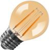 Lighto | LED-lamppu | Suuri sovitin E27 | Pallolamppu | Kulta | 45mm | 1W
