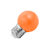 Lighto | LED-lamppu | Suuri kanta E27 | Pallolamppu | Oranssi | 45mm | 1W Lighto | LED-lamppu | Suuri kanta E27 | Pallolamppu | Oranssi | 45mm | 1W