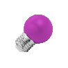 Lighto | LED-lamppu | Suuri sovitin E27 | Pallolamppu | Violetti | 45mm | 1W Lighto | LED-lamppu | Suuri sovitin E27 | Pallolamppu | Violetti | 45mm | 1W