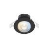 Calex | Alasvalo LED Musta | 5W | Smart | Ø 85mm