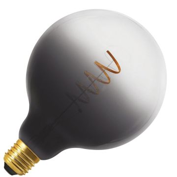 Bailey Väri | LED Globelamp | Suuri lamppu E27 Himmennettävä | 4W (korvaa 15W) Savulasi