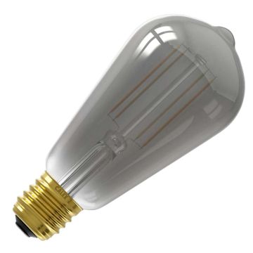 Calex | Smart | E27-asennus | Rustic | ST64 | Smokey | 7W | Ohjaussovellus | Ohjaussovellus