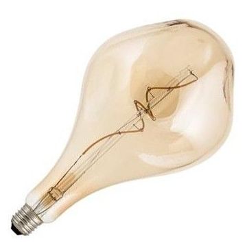 Bailey | LED-valaisin Giant | Suuri valaisin E27 Himmennettävä | 4W (korvaa 16W) Kultainen