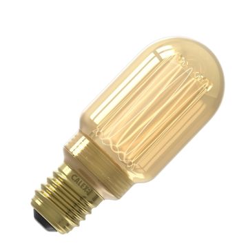 Calex | LED-hehkulamppu | Suuri asennus E27 | T45 putki | Kulta | 3,5W