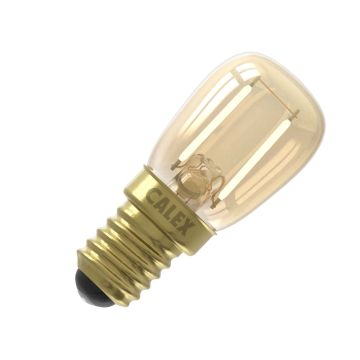 Calex | LED-hehkulamppu | Pieni asennus E14 | T26x58 putki | Kulta | 1.5W