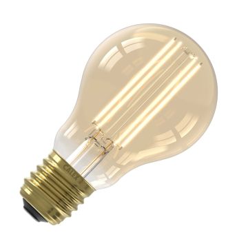 Calex | LED-hehkulanka | Suuri hehkulamppu E27 | A60 Standard | Gold | 7,5W
