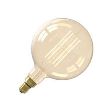 Calex | Megaglobe High Lumen G200 | Gold | Suora hehkulanka | 10.5W | E27-asennus