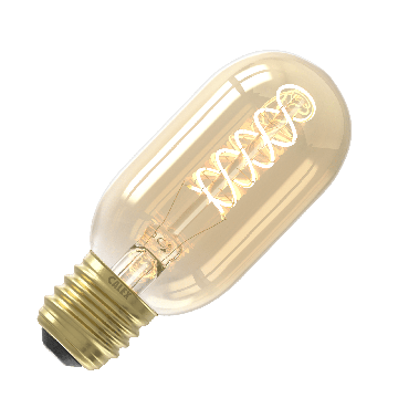 Calex | LED-hehkulamppu | Suuri pistorasia E27 | T45 | Putki | Kulta | 5.5W