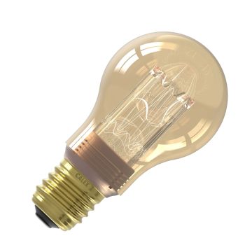 Calex | LED-hehkulanka | Suuri hehkulamppu E27 | A60 Standard | Gold | 3.5W