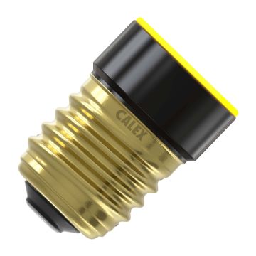 Calex | LED-hehkulanka | Suuri pistorasia E27 | Mini Light | Musta rengas | 3,5W | 3-vaiheinen himmennys