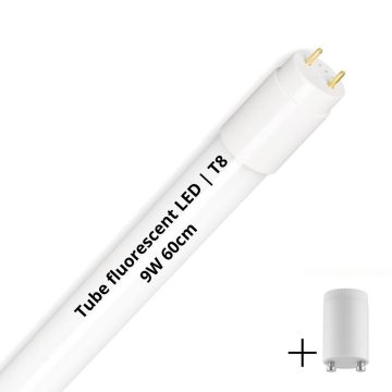 Lighto | LED TL buis | T8 | 9W | 60cm | Vervangt 18W TL 