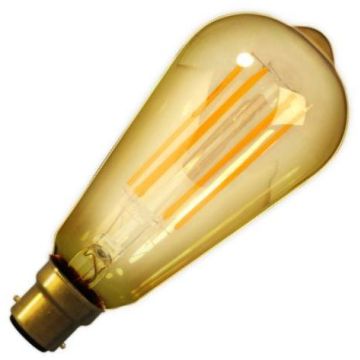 Calex | LED filament | Bajonetfitting B22d | Edison lamp | 64mm | 4W