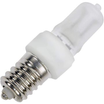 Halogeenilamppu | Halolux | Pieni sovitin E14 | Putkilamppu | Matta | 14mm | 50W