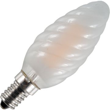 SPL | LED Kaarslamp gedraaid | Kleine fitting E14  | 4W Dimbaar