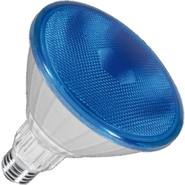 Segula | LED-lamppu | Suuri sovitin E27 | Spot | Sininen | 123mm | 18W