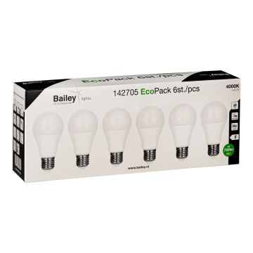 Bailey | LED lamp | Grote fitting E27 | Standaardlamp | 60mm | 8W