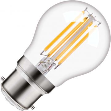 Lighto | LED filament | Bajonetfitting B22d | Kogellamp | Helder | 45mm | 5W