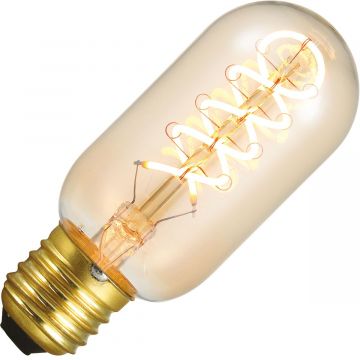 Lighto | LED filament | Grote fitting E27 | Buislamp | Goud | 45mm | 5W