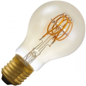 Lighto | LED filament | Grote fitting E27 | Standaardlamp | Zwart | 60mm | 4W