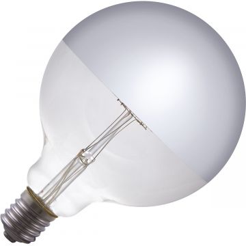 Lighto | LED filament | Grote fitting E27 | Globelamp | Helder | 125mm | 4W