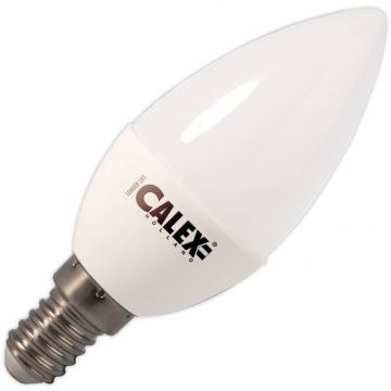 Calex | LED lamp | Kleine fitting E14 | Kaarslamp | Mat | 37mm | 3,4W