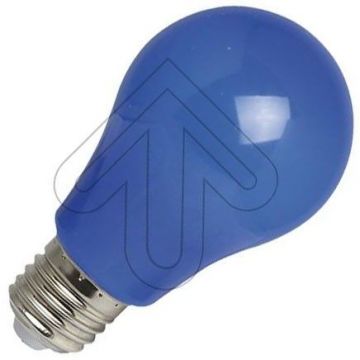 EGB | LED lamp | Grote fitting E27 | Standaardlamp | Blauw | 60mm | 3W