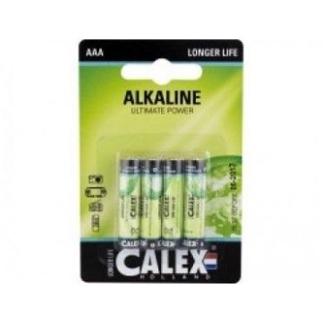 Calex Alkaline penlite AAA batterijen 4 stuks