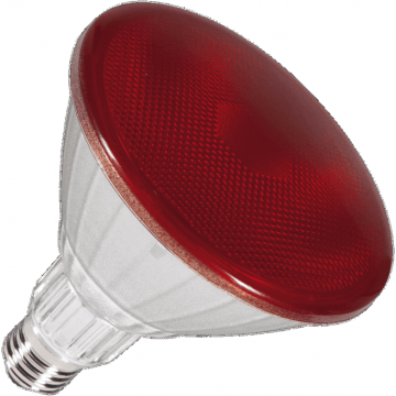 Segula | LED lamp | Grote fitting E27 | Spot | Rood | 123mm | 18W