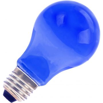 Gloeilamp | Grote fitting E27 | 25W Blauw