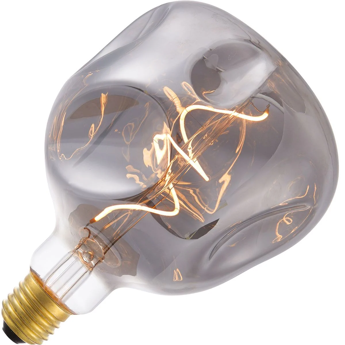 Lighto | LED-hehkulanka | Suuri pistorasia E27 | Muut | Musta | 125mm | 4W